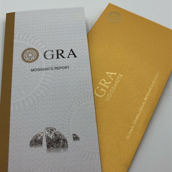 1.5ct D VVS1 Moissanite Ring - Picture 11 of 11